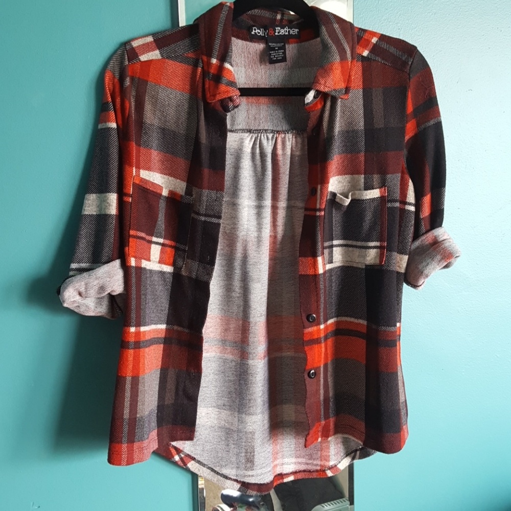 Button Flannel Shirt